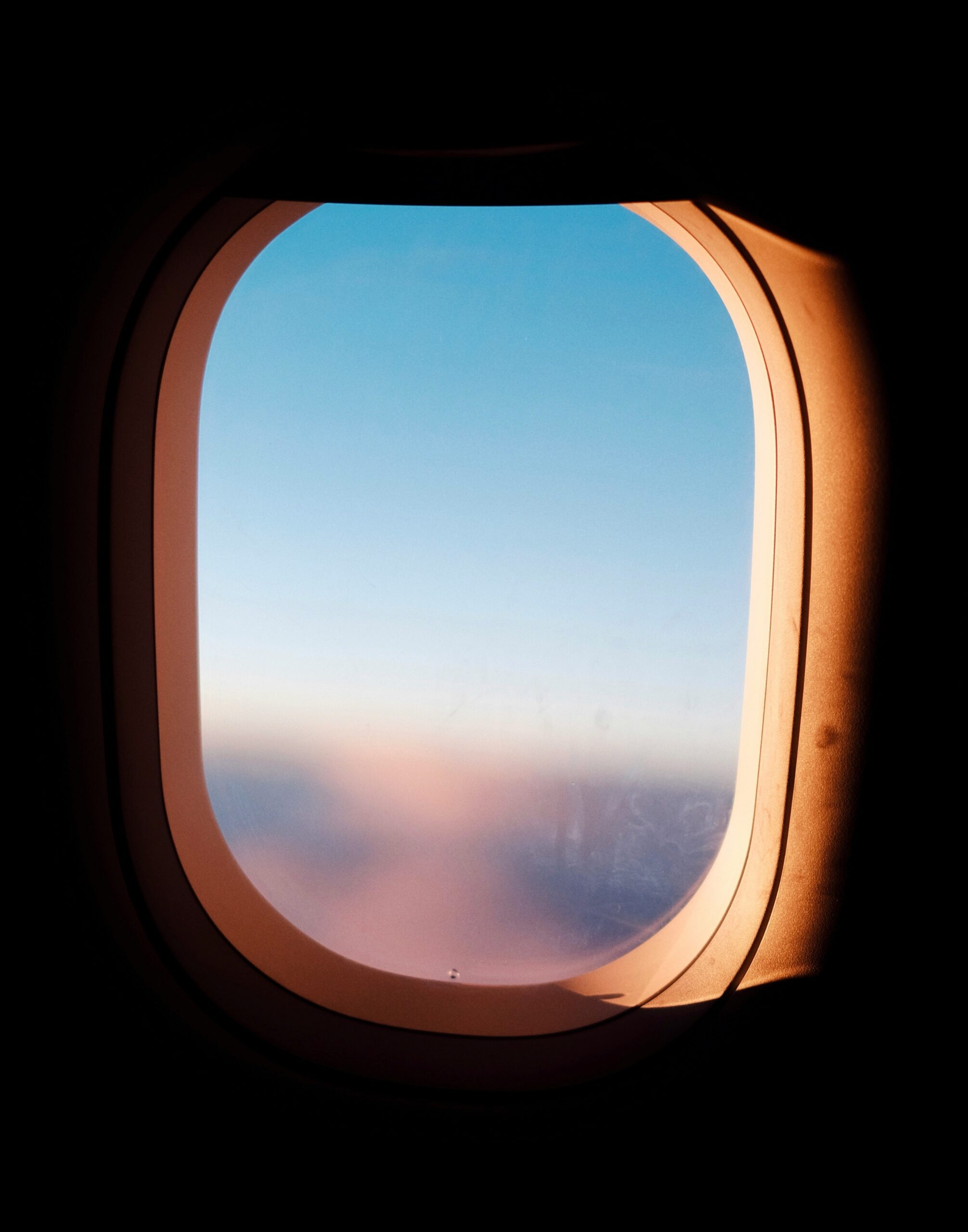 plane window